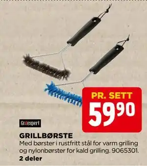 jem & fix GRILLBØRSTE tilbud
