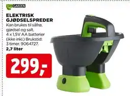 jem & fix ELEKTRISK GJØDSELSPREDER tilbud