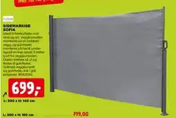 jem & fix SIDEMARKISE SOFIA tilbud