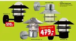 jem & fix BLOKHUS VEGGLAMPE tilbud