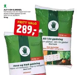 jem & fix ALT-I-EN GJØDSEL tilbud