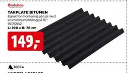 jem & fix TAKPLATE BITUMEN tilbud