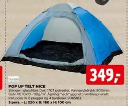 jem & fix POP UP TELT NICE tilbud