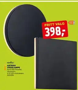 jem & fix ARTEGO VEGGLAMPE tilbud