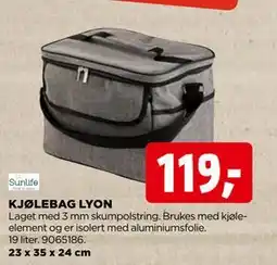 jem & fix KJØLEBAG LYON tilbud