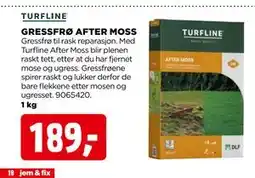 jem & fix GRESSFRØ AFTER MOSS tilbud