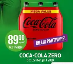 Kiwi COCA-COLA ZERO tilbud