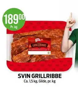 Kiwi SVIN GRILLRIBBE tilbud