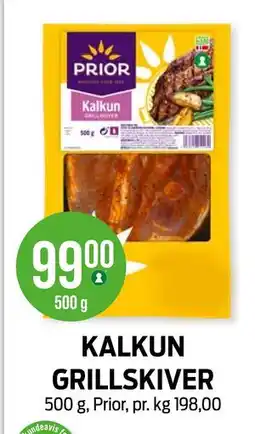 Kiwi KALKUN GRILLSKIVER tilbud
