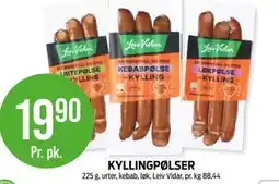 Kiwi KYLLINGPØLSER tilbud