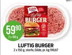 Kiwi LUFTIG BURGER tilbud
