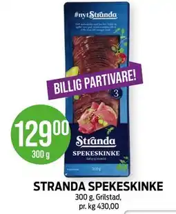 Kiwi STRANDA SPEKESKINKE tilbud