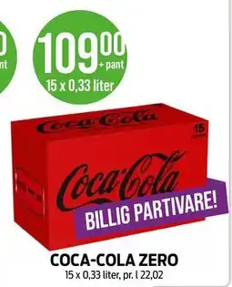 Kiwi COCA-COLA ZERO tilbud