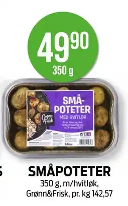 Kiwi SMÅPOTETER tilbud