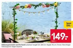 Rusta Dekorasjonsstativ Juni for bord tilbud