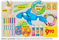 Rusta Sommer- og vannleker tilbud