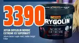 Obs Bygg JOTUN DRYGOLIN NORDIC EXTREME 03 SUPERMATT tilbud