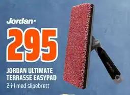 Obs Bygg JORDAN ULTIMATE TERRASSE EASYPAD tilbud