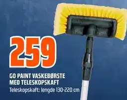Obs Bygg GO PAINT VASKEBØRSTE MED TELESKOPSKAFT tilbud