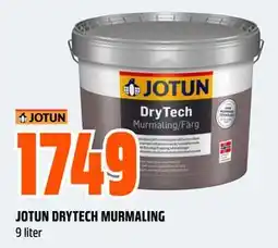 Obs Bygg JOTUN DRYTECH MURMALING tilbud