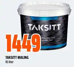 Obs Bygg TAKSITT MALING tilbud