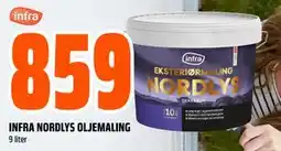Obs Bygg INFRA NORDLYS OLJEMALING tilbud