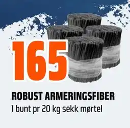 Obs Bygg ROBUST ARMERINGSFIBER tilbud
