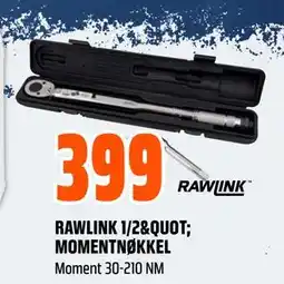 Obs Bygg RAWLINK 1/2 MOMENTNØKKEL tilbud