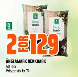 Obs Bygg ÄNGLAMARK DEKKBARK tilbud