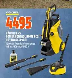 Obs Bygg KÄRCHER K5 POWER CONTROL HOME ECO! HØYTRYKKSPYLER tilbud