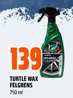 Obs Bygg TURTLE WAX FELGRENS tilbud