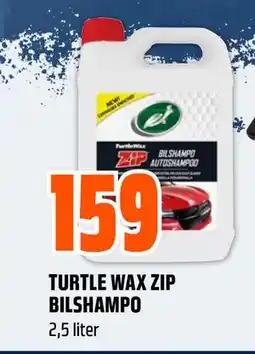 Obs Bygg TURTLE WAX ZIP BILSHAMPO tilbud