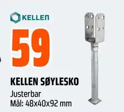 Obs Bygg KELLEN SØYLESKO tilbud