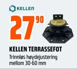 Obs Bygg KELLEN TERRASSEFOT tilbud