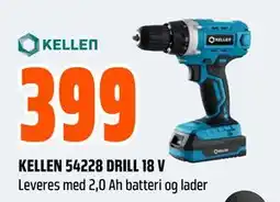 Obs Bygg KELLEN 54228 DRILL 18 V tilbud