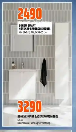 Obs Bygg BOHEM SMART BADEREROMSMØBEL tilbud