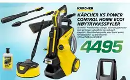 Coop Byggmix KÄRCHER K5 POWER CONTROL HOME ECO! HØYTRYKK SSPYLER tilbud