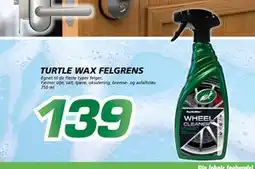 Coop Byggmix TURTLE WAX FELGRENS tilbud