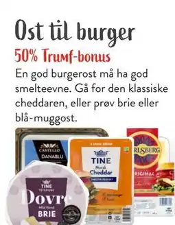 Jacobs Ost til burger tilbud