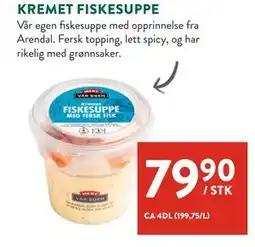 Jacobs KREMET FISKESUPPE tilbud