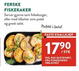 Jacobs FERSKE FISKEKAKER tilbud