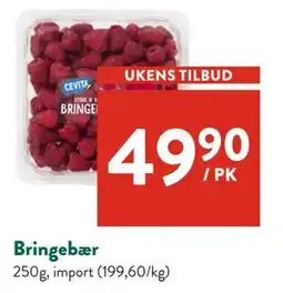 Jacobs Bringebær tilbud