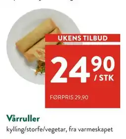 Jacobs Vårruller tilbud