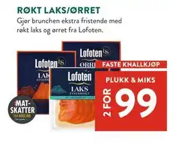 Jacobs RØKT LAKS/ØRRET tilbud