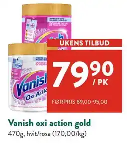 Jacobs Vanish oxi action gold tilbud