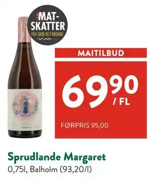 Jacobs Sprudlande Margaret tilbud