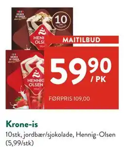 Jacobs Krone-is tilbud