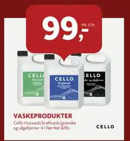 Byggmakker VASKEPRODUKTER tilbud