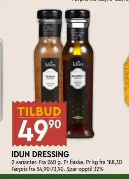 Coop Mega IDUN DRESSING tilbud