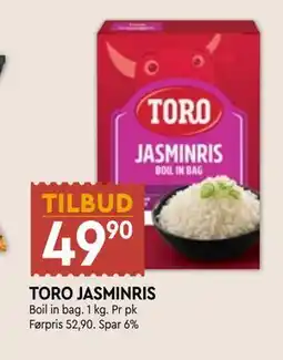 Coop Mega TORO JASMINRIS tilbud